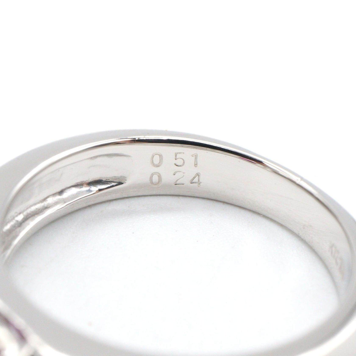 18K White Gold Diamond Ruby Ring – packaging