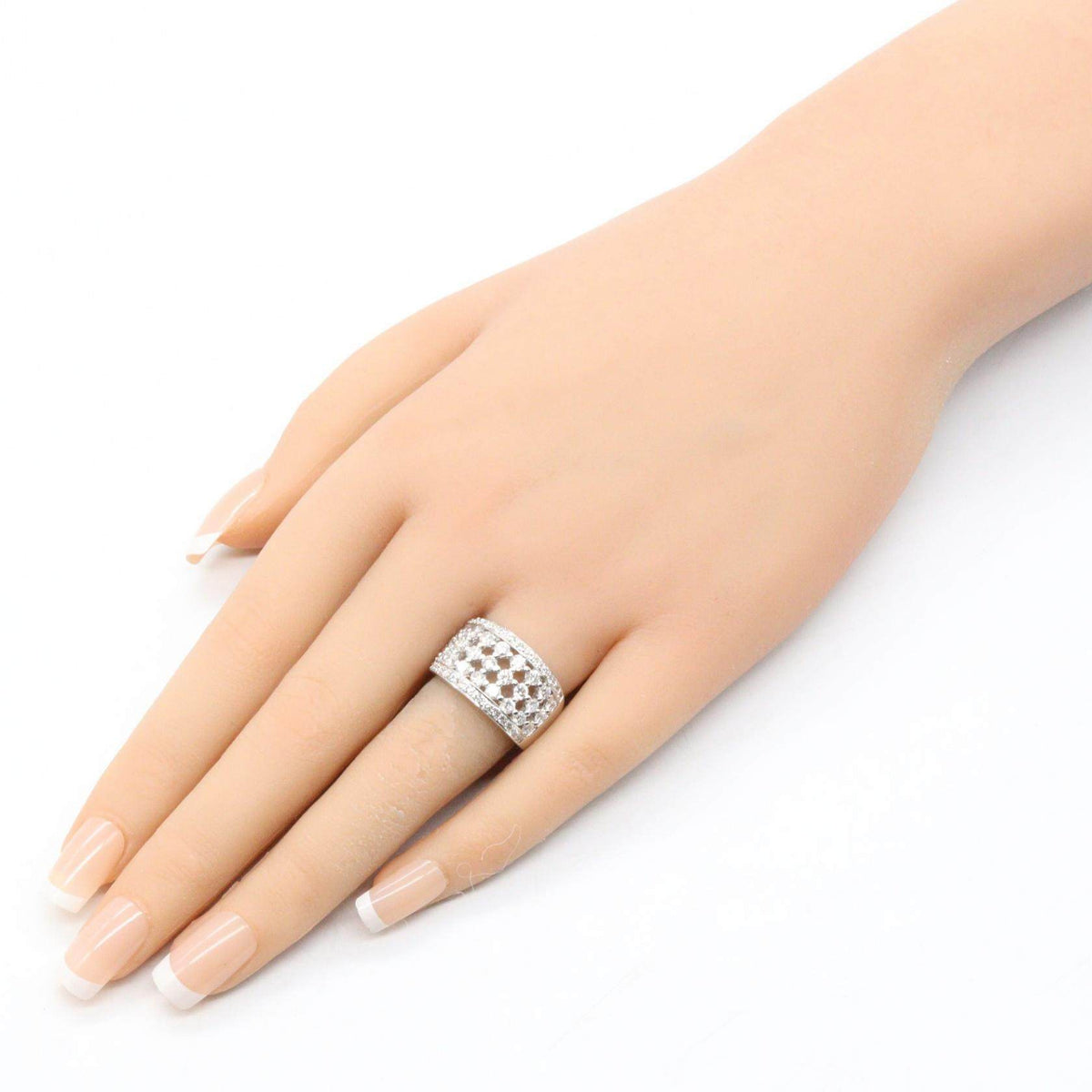 Platinum Diamond Ring – image 8