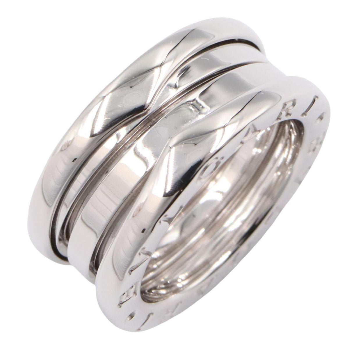 Bulgari B-zero1 18K White Gold Ring – front view