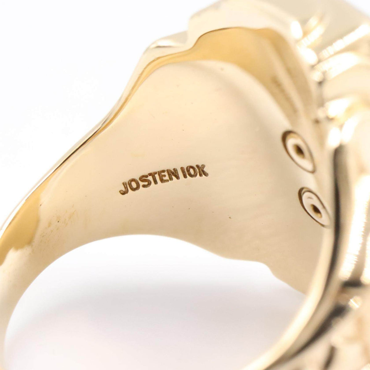 10K Yellow Gold Josten Ring – inside band