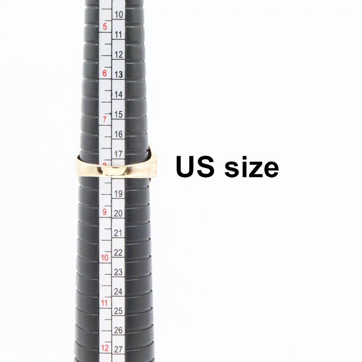 10K Yellow Gold Josten Ring – close-up
