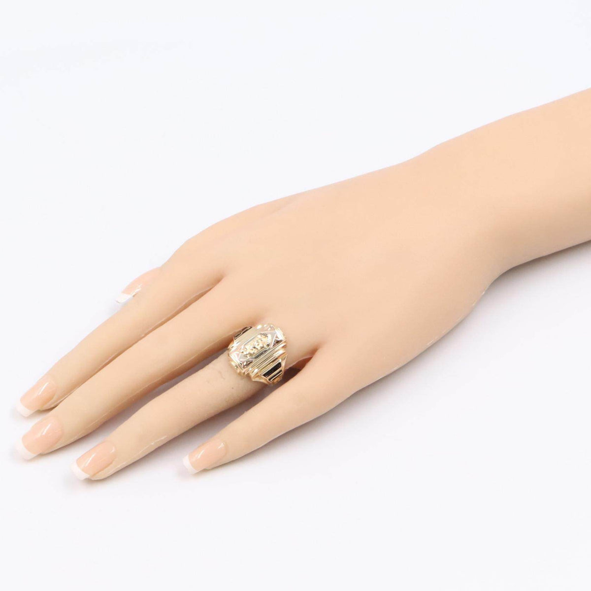 10K Yellow Gold Josten Ring – image 8
