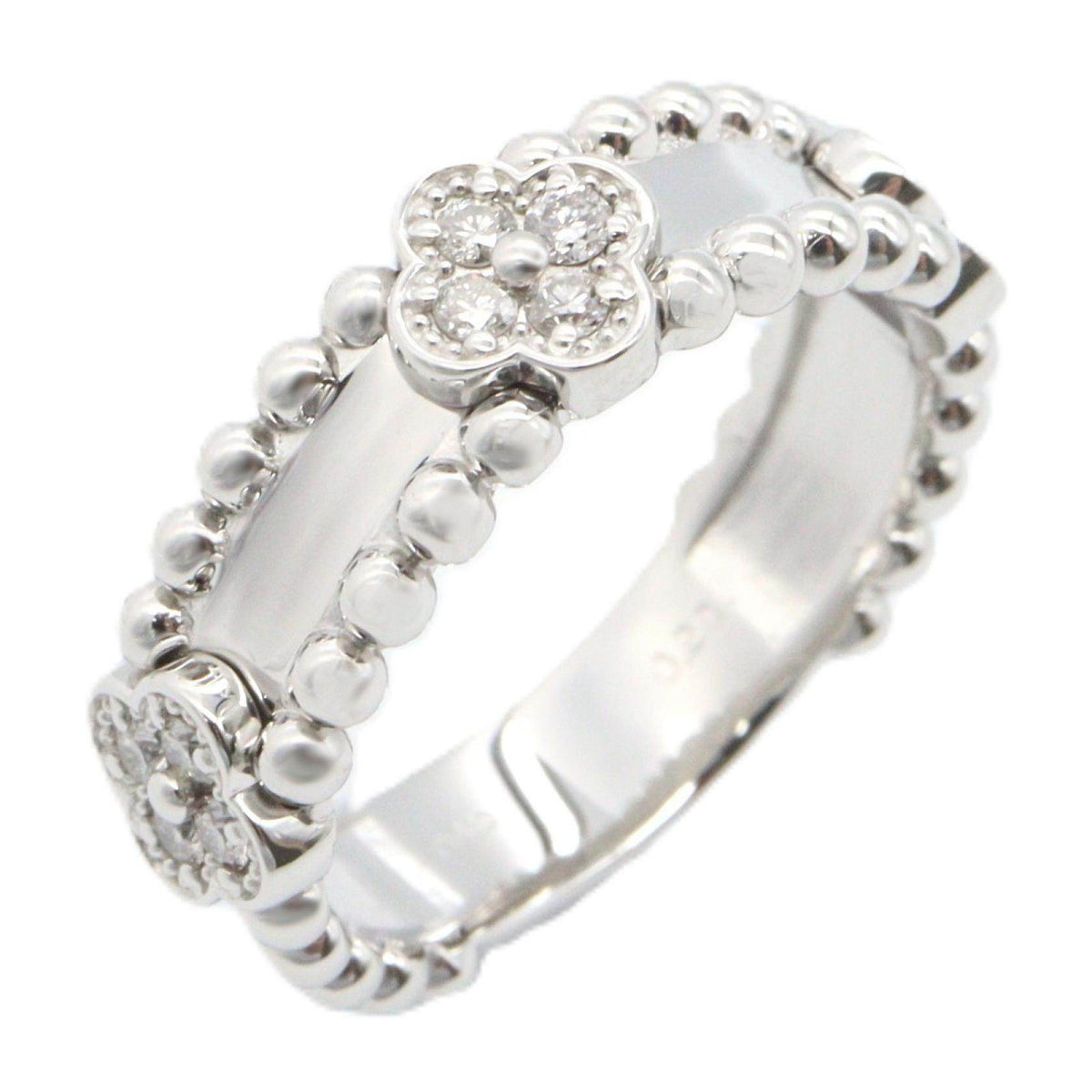 Platinum Diamond Ring – front view