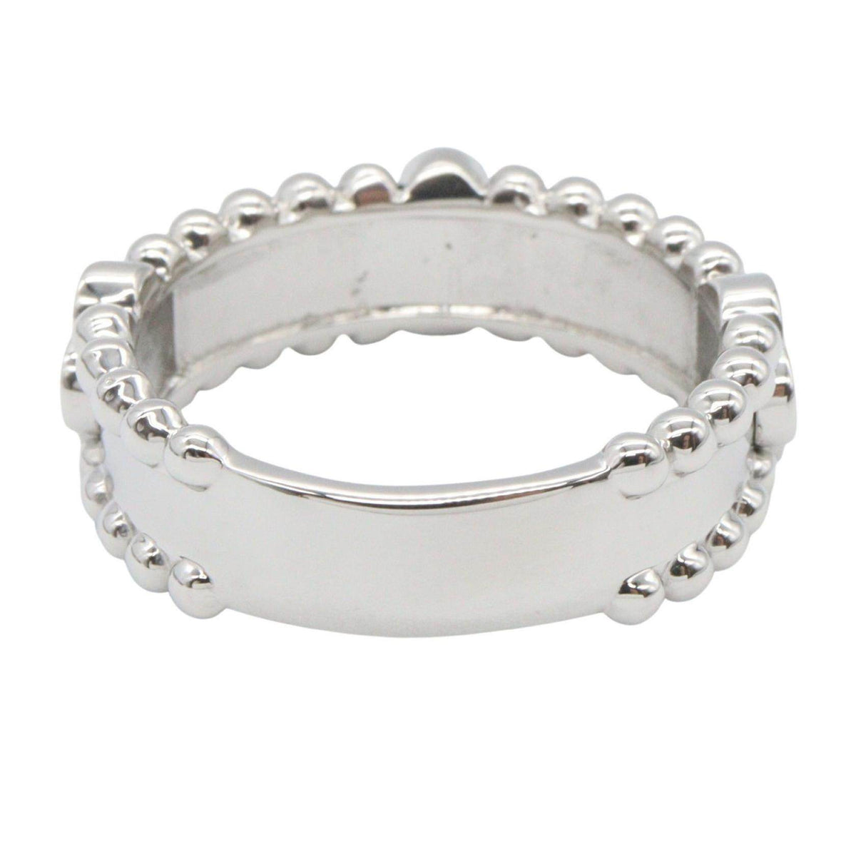 Platinum Diamond Ring – top view