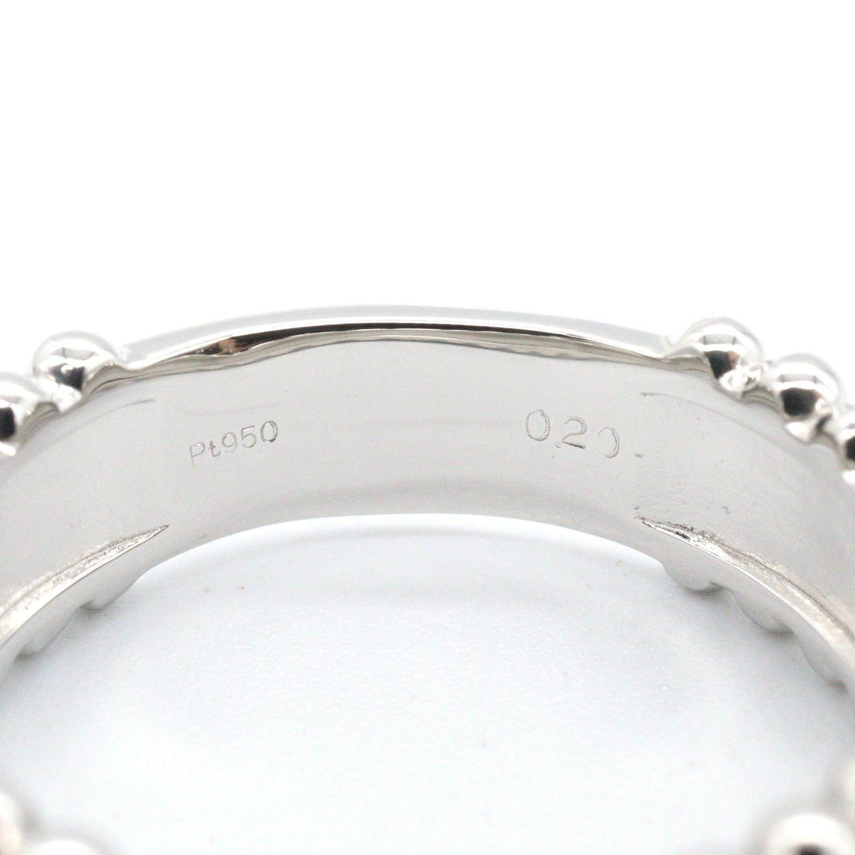 Platinum Diamond Ring – inside band