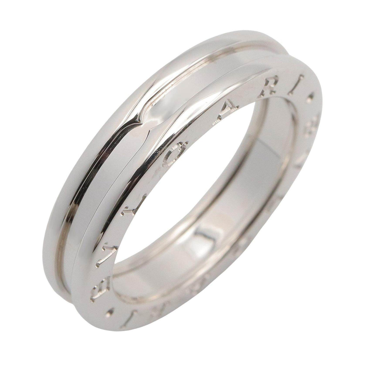 Bulgari B-zero1 18K White Gold Ring – front view