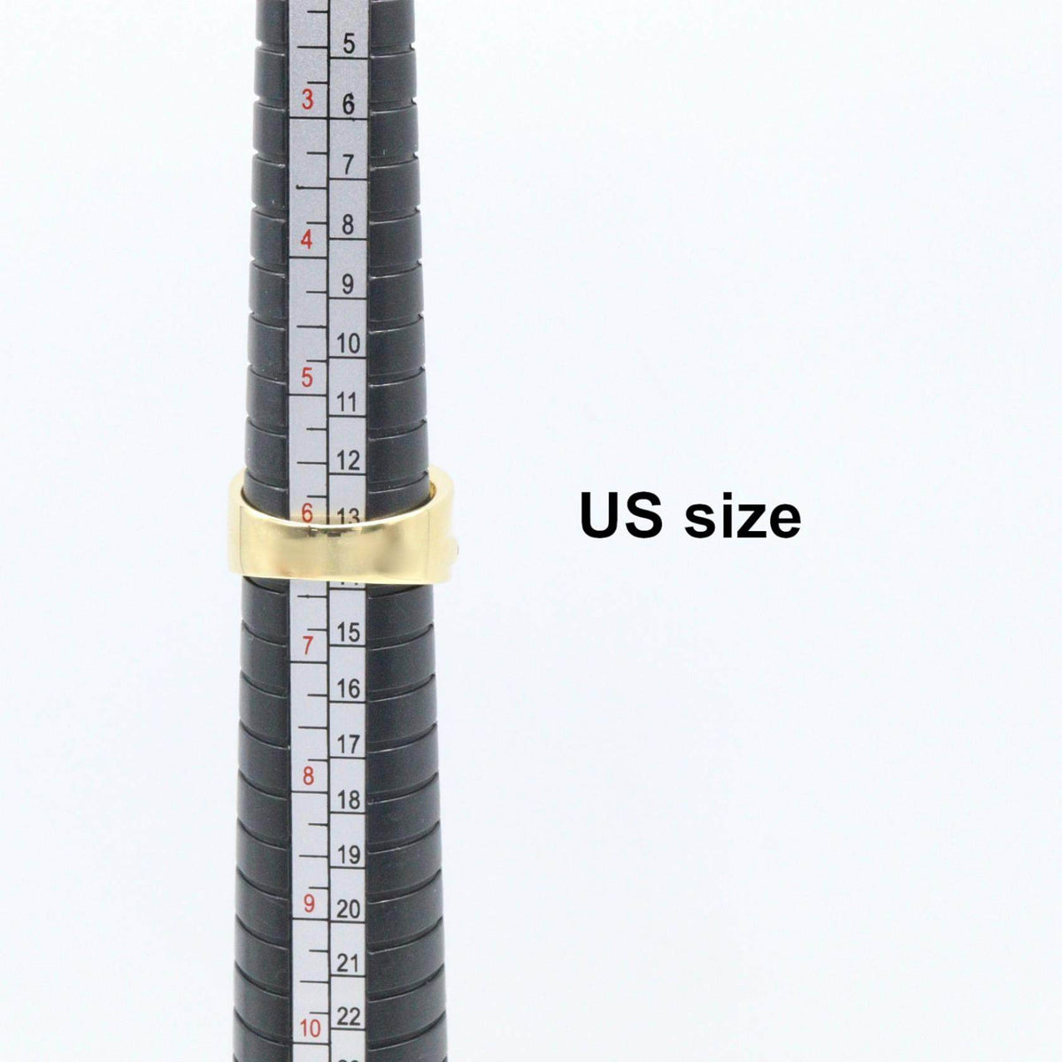 18K Yellow Gold Diamond Ruby Ring – close-up