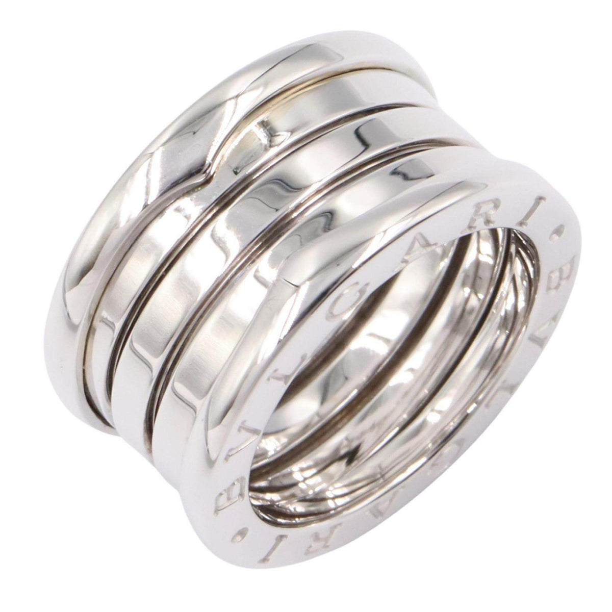 Bulgari B-zero1 18K White Gold Ring – front view