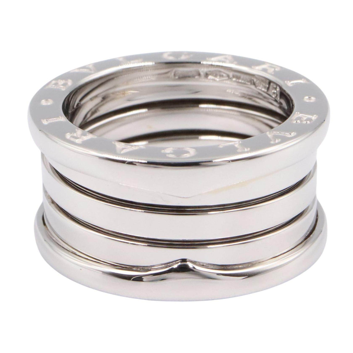 Bulgari B-zero1 18K White Gold Ring – side view