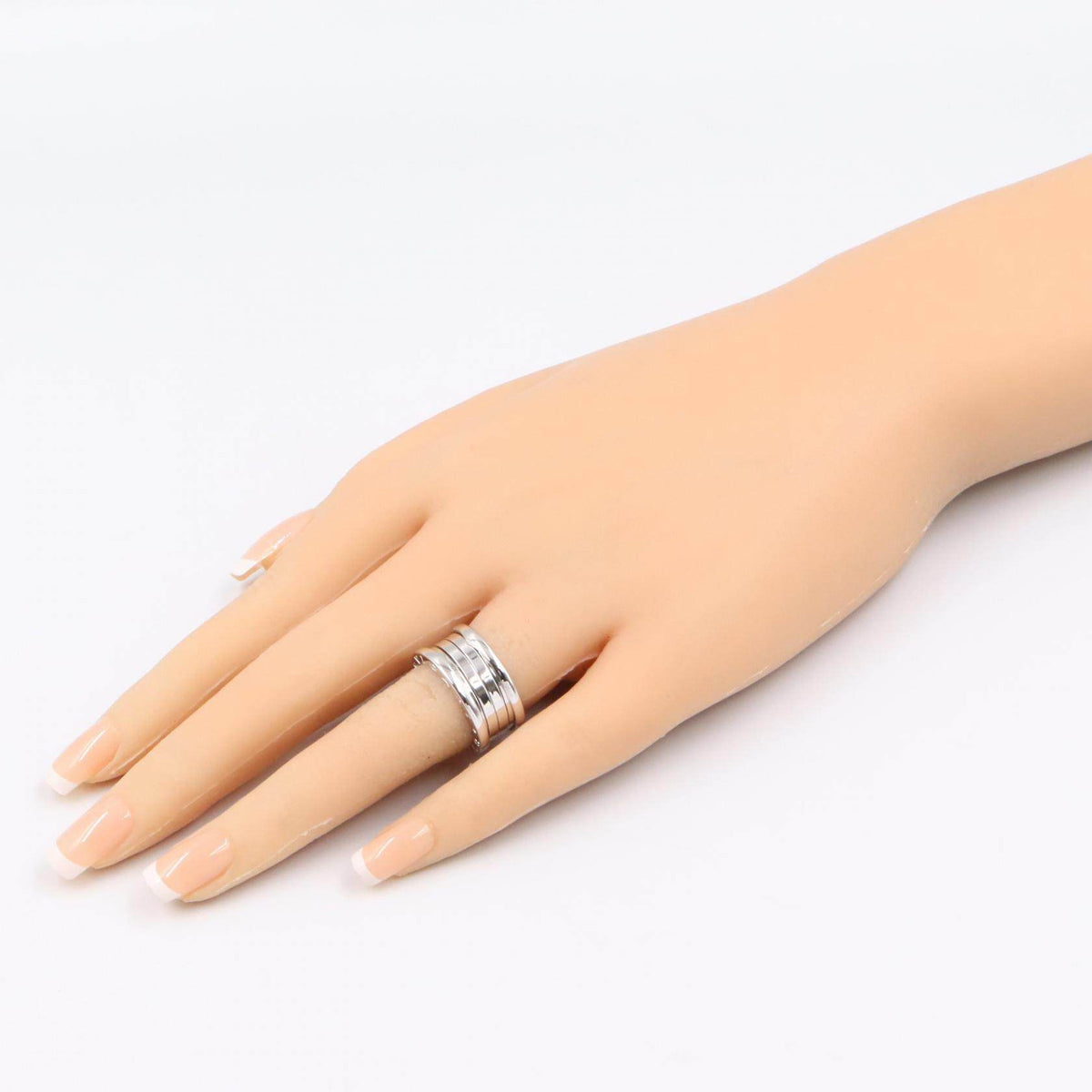 Bulgari B-zero1 18K White Gold Ring – close-up