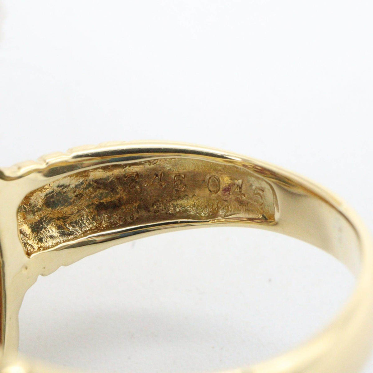 18K Yellow Gold Diamond Ruby Ring – packaging