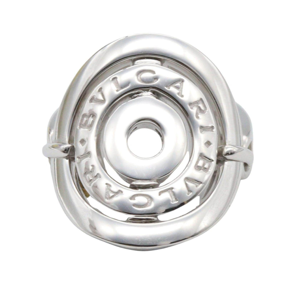 Bulgari Astrale 18K White Gold Ring – side view