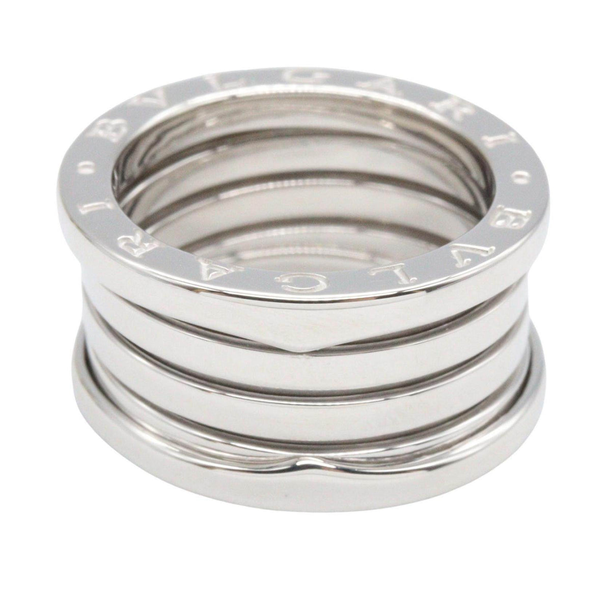 Bulgari B-zero1 4 Band 18K White Gold Ring – side view