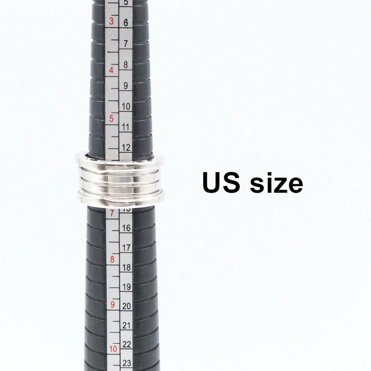 Bulgari B-zero1 4 Band 18K White Gold Ring – alternate view