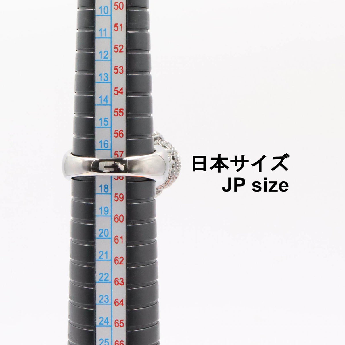18K White Gold Diamond Ruby Ring – image 8
