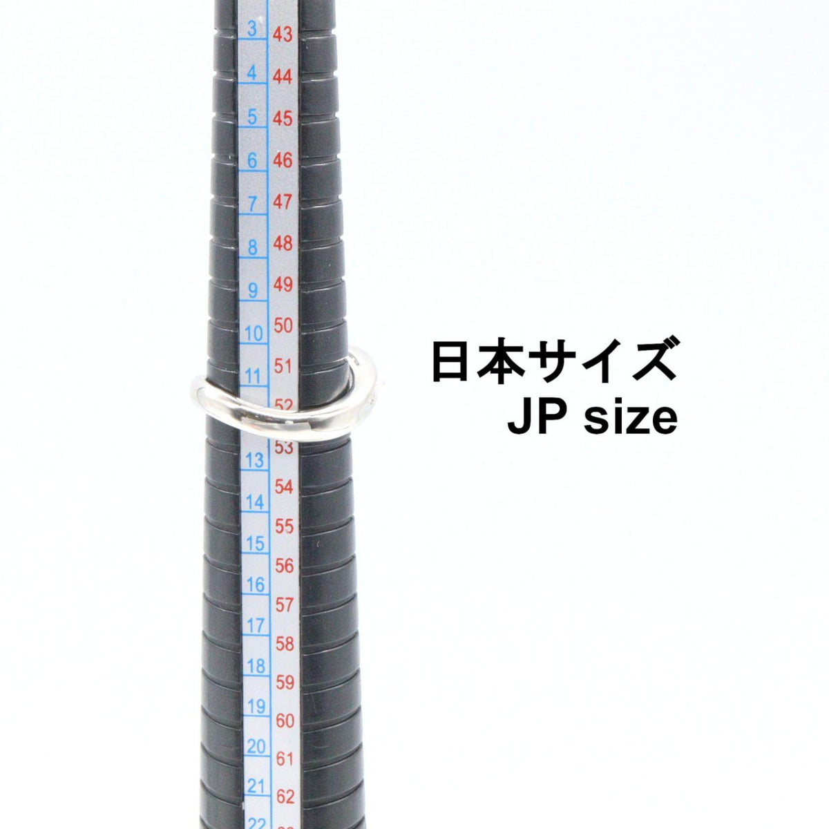 Platinum Diamond Sapphire Ring – alternate view