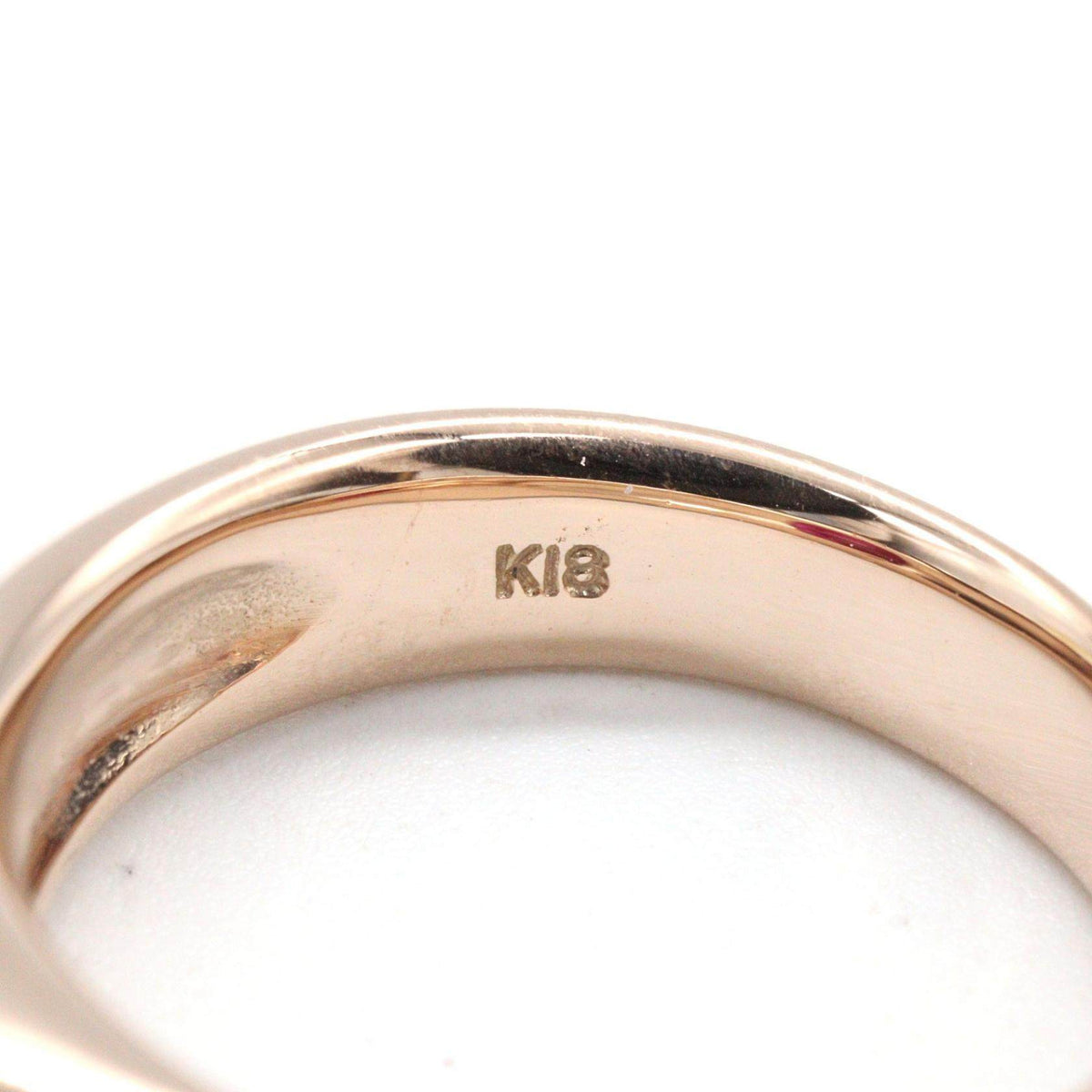 18K Rose Gold Ruby Ring – inside band