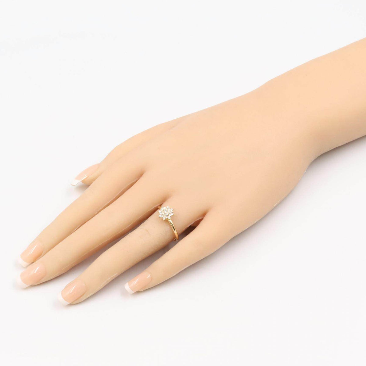 18K Yellow Gold Diamond Ring – image 8