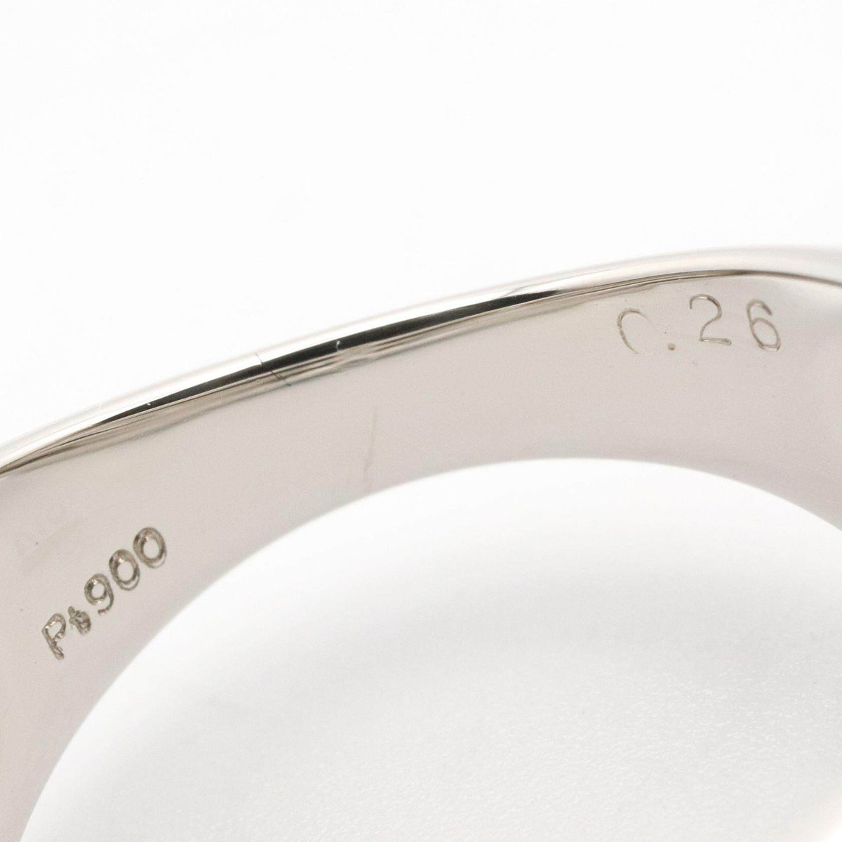 Platinum Diamond Ring – inside band