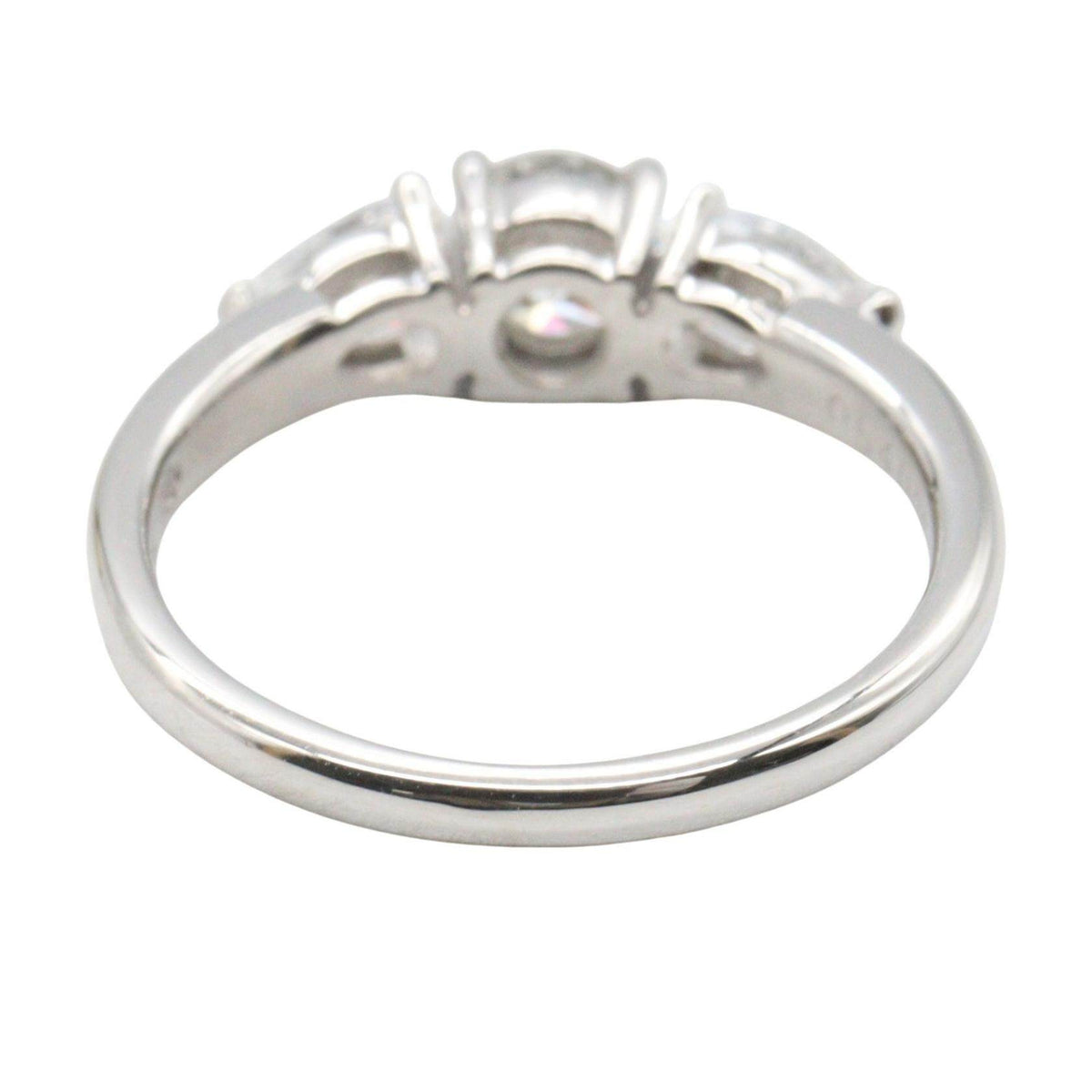 Platinum Diamond Ring – top view