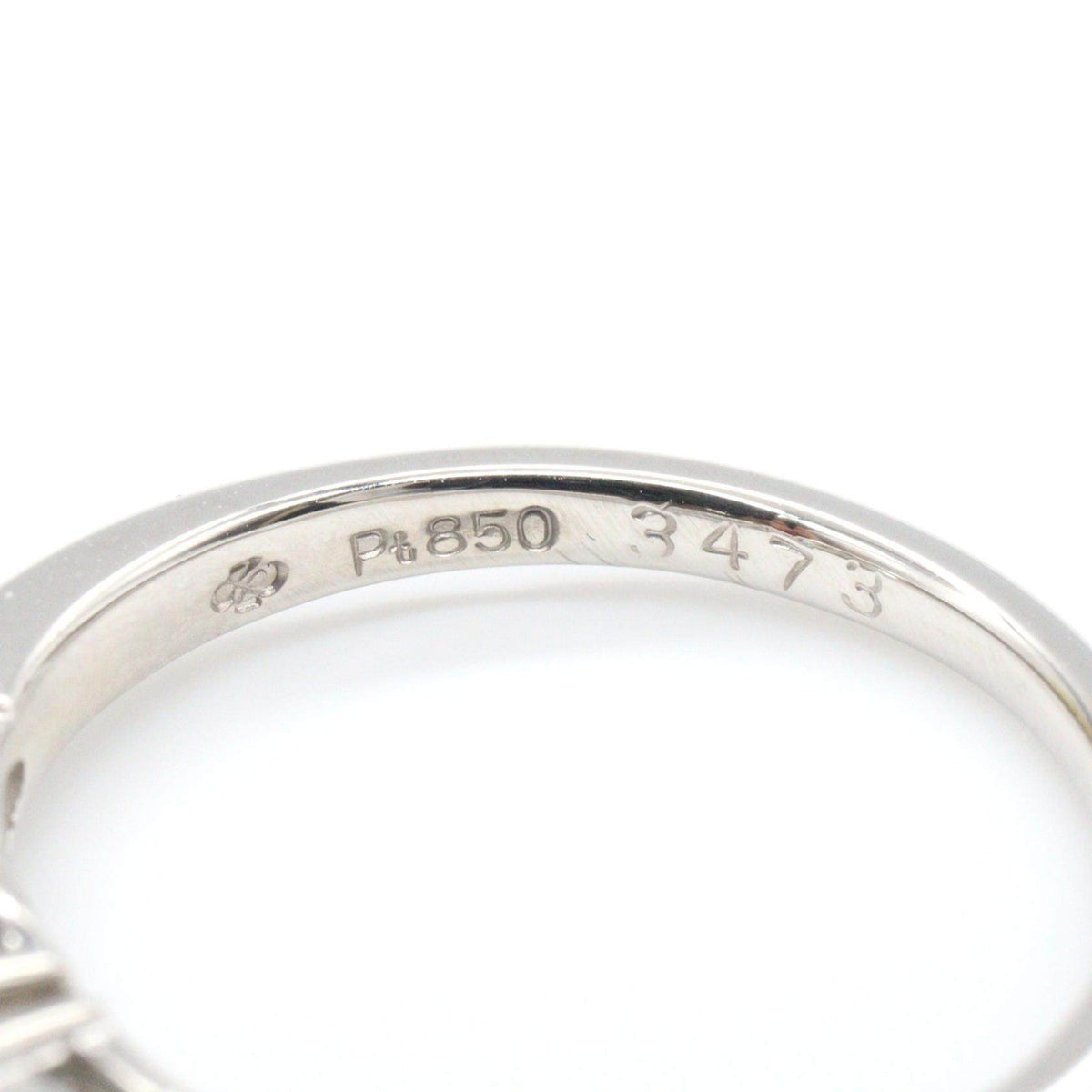 Platinum Diamond Ring – inside band
