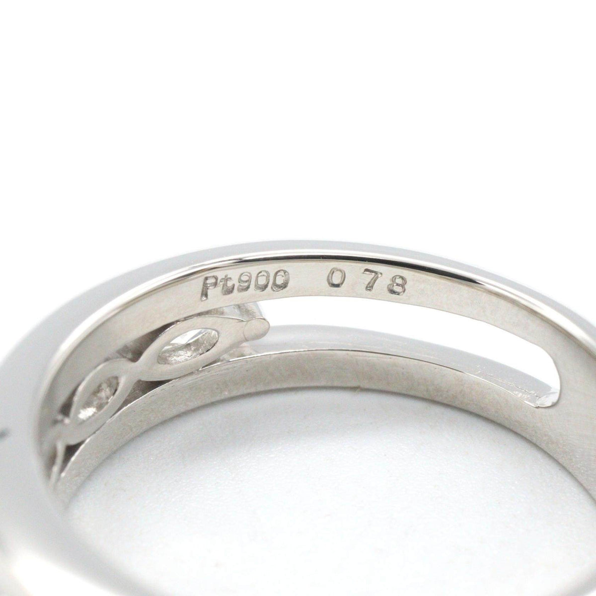 Platinum Diamond Ring – inside band