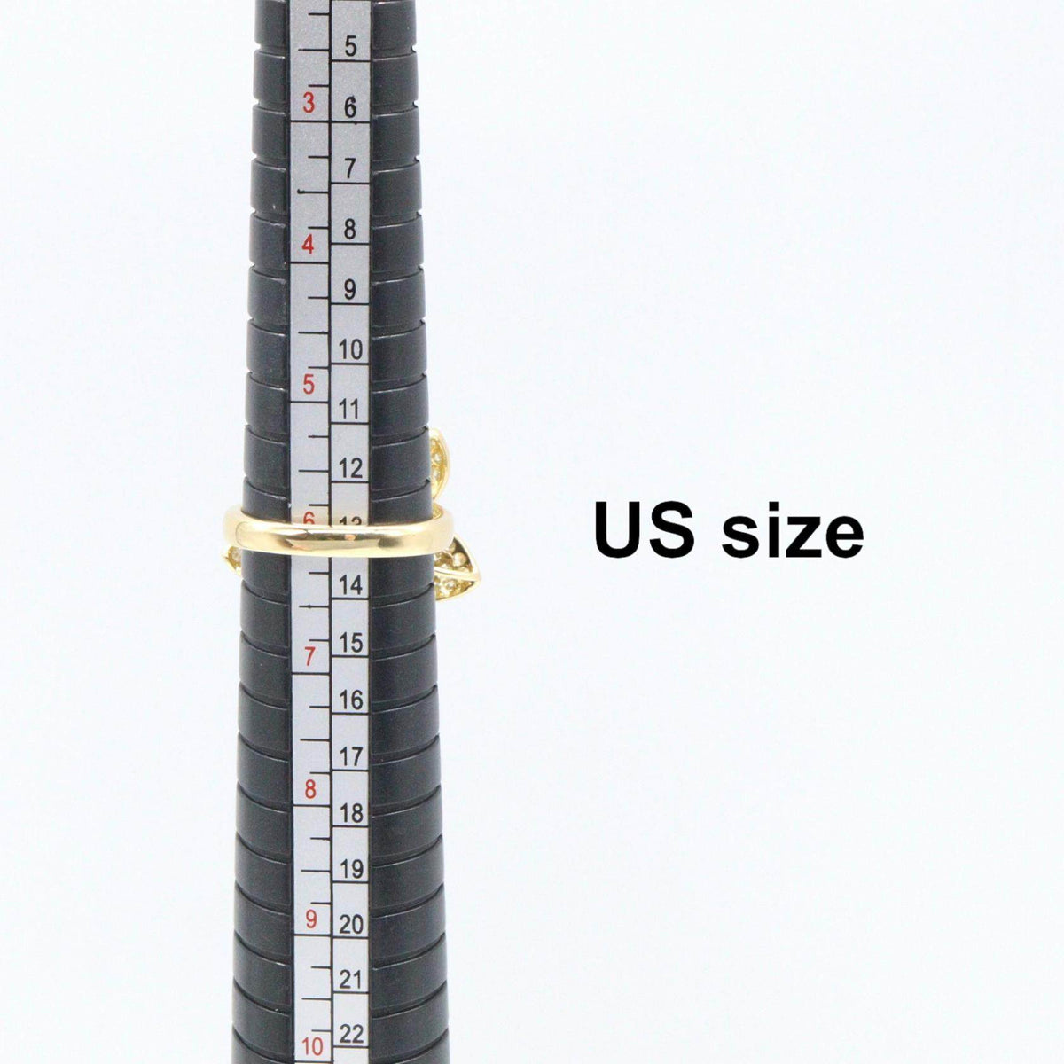 18K Yellow Gold Diamond Pearl Ring – close-up