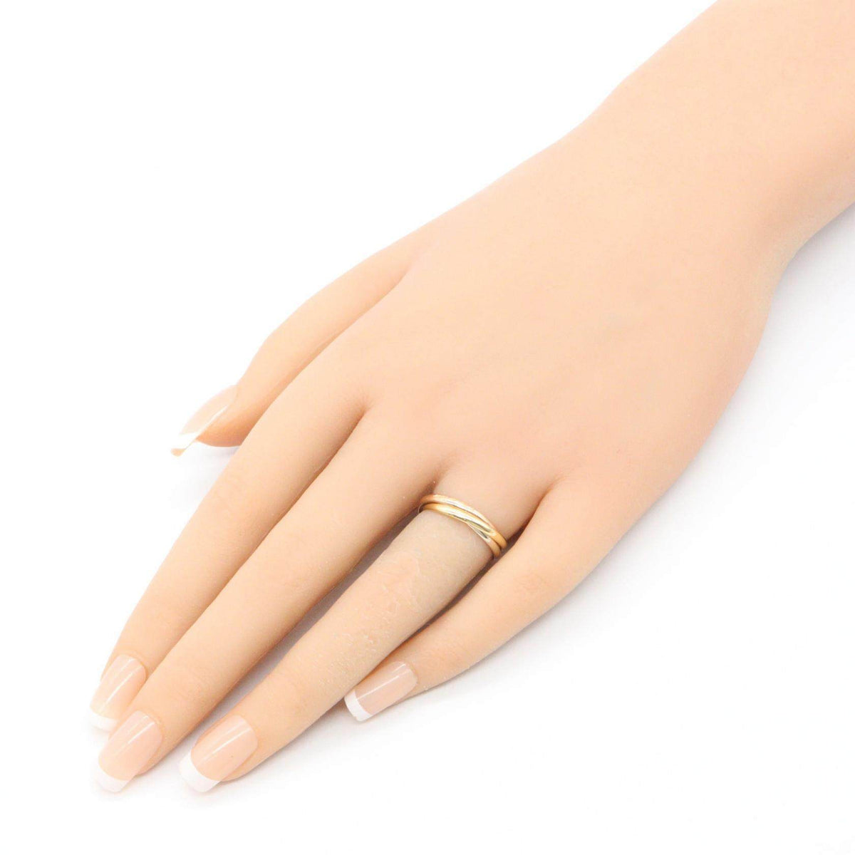 Cartier Trinity Three Color 18K Yellow Gold Ring – alternate view