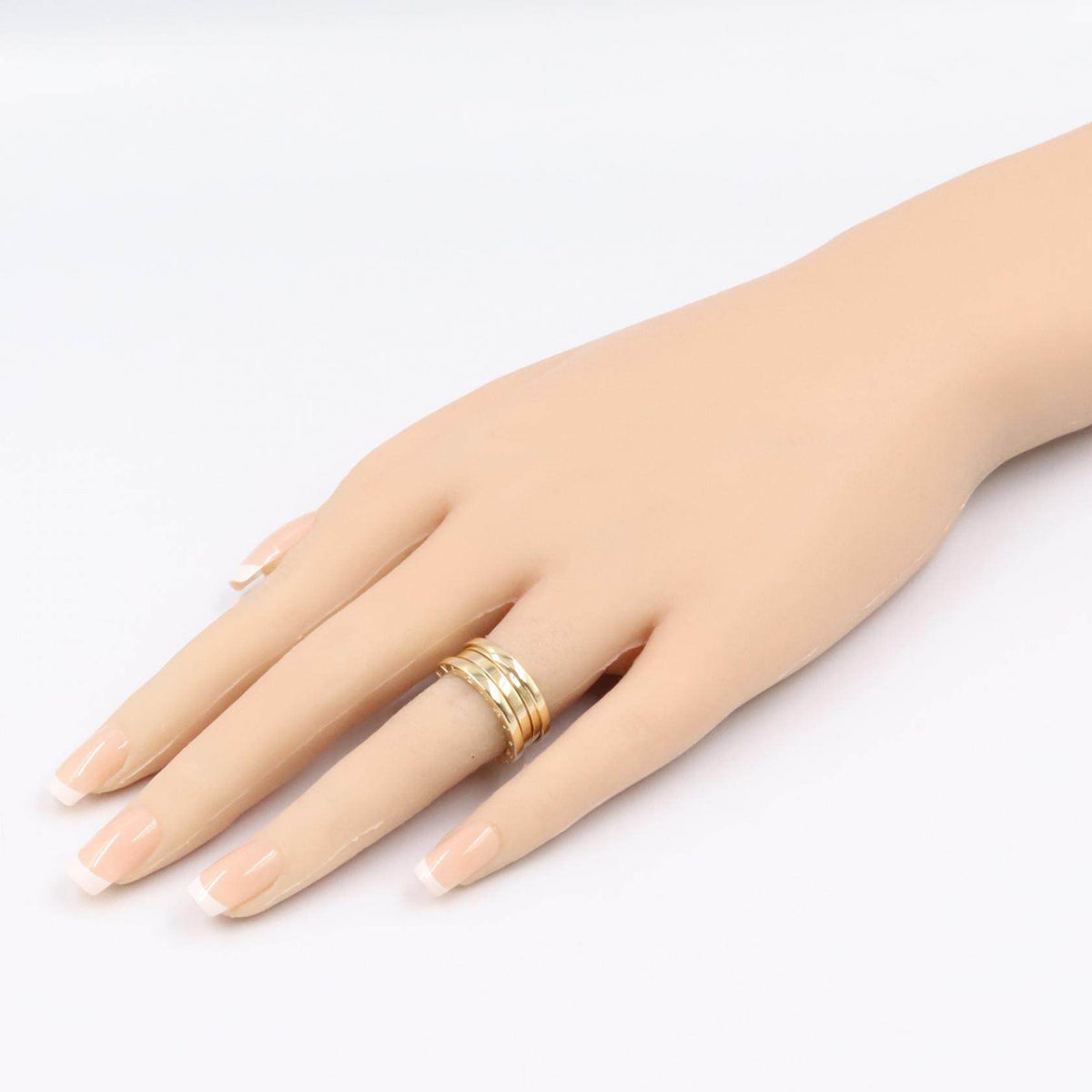 Bulgari B-zero1 3 Band 18K Yellow Gold Ring – close-up