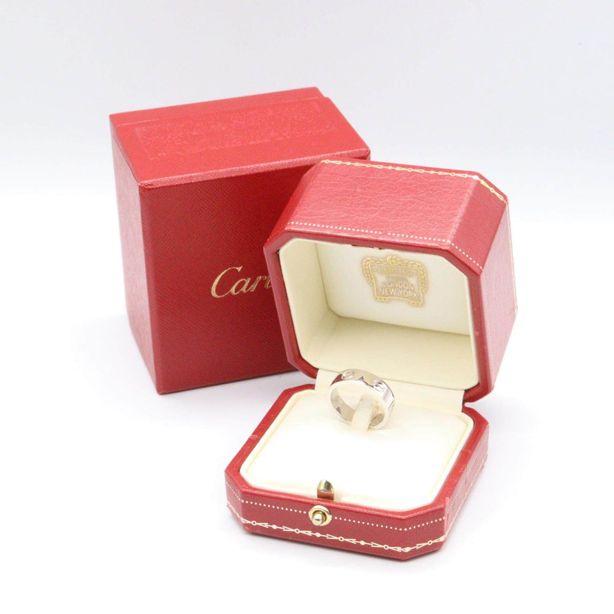 Cartier Love 18K White Gold Diamond Ring – alternate view