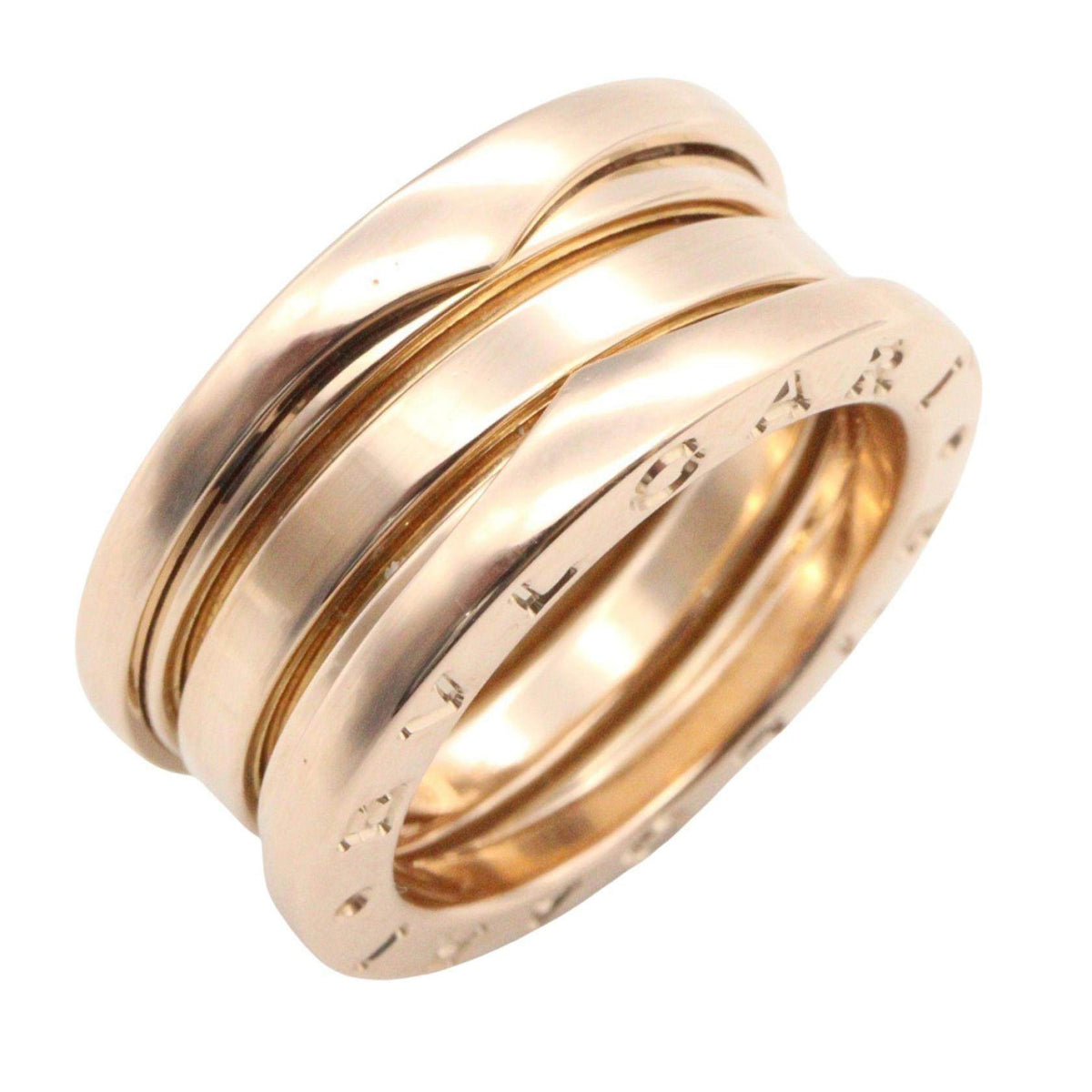 Bulgari B-zero1 18K Rose Gold Ring – front view