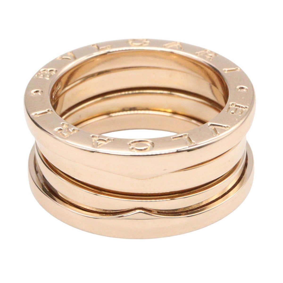 Bulgari B-zero1 18K Rose Gold Ring – side view