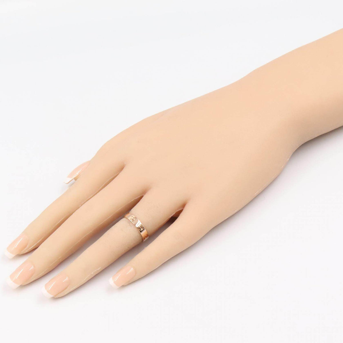 Cartier Mini Love 18K Rose Gold Diamond Ring – alternate view