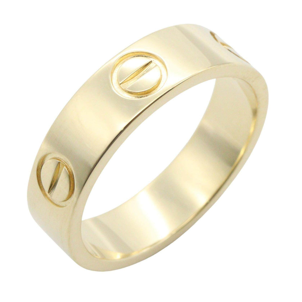 Cartier Love 18K Yellow Gold Ring – front view