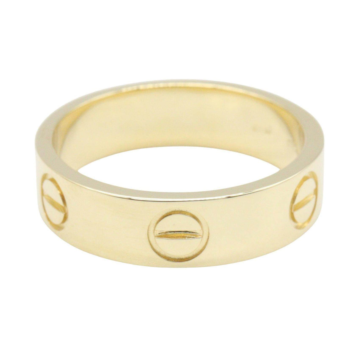 Cartier Love 18K Yellow Gold Ring – side view