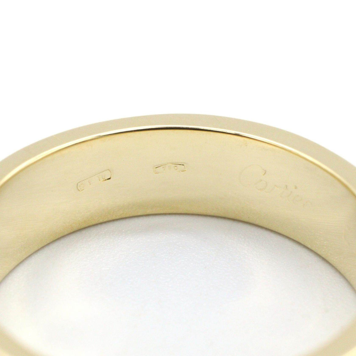 Cartier Love 18K Yellow Gold Ring – top view