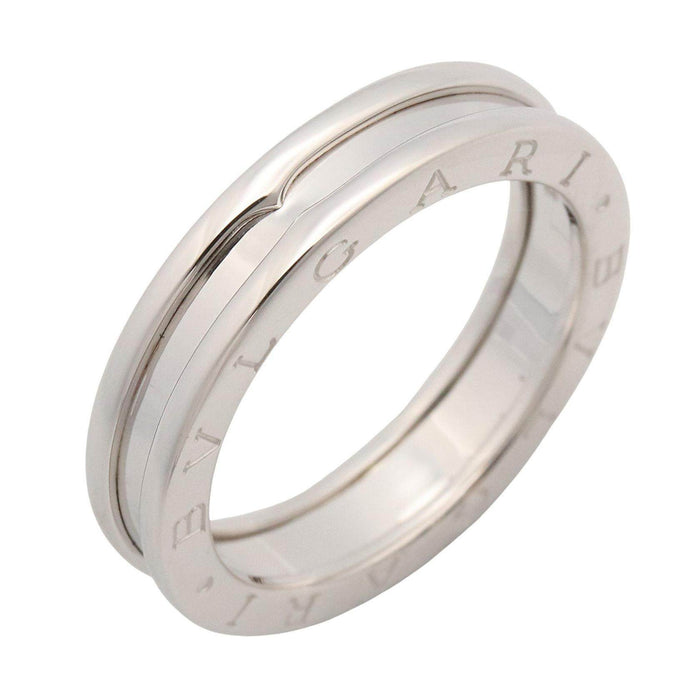Bulgari B-zero1 18K White Gold Ring – front view