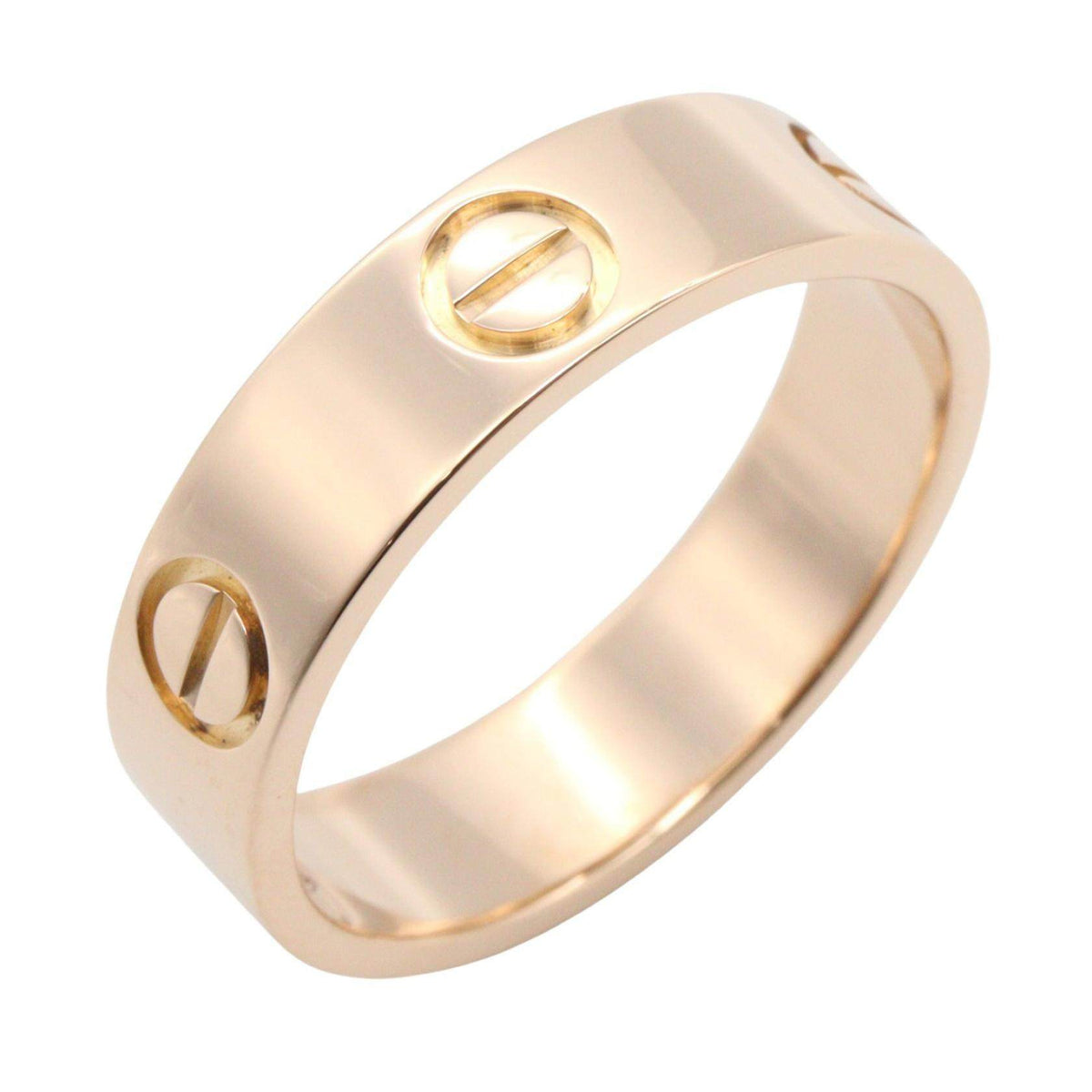 Cartier Love 18K Rose Gold Ring – front view