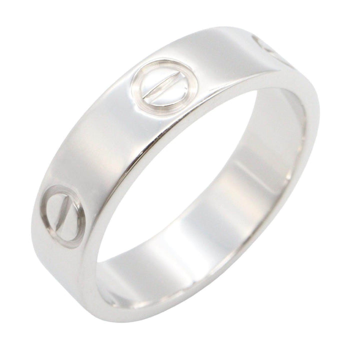 Cartier Love 18K White Gold Ring – front view
