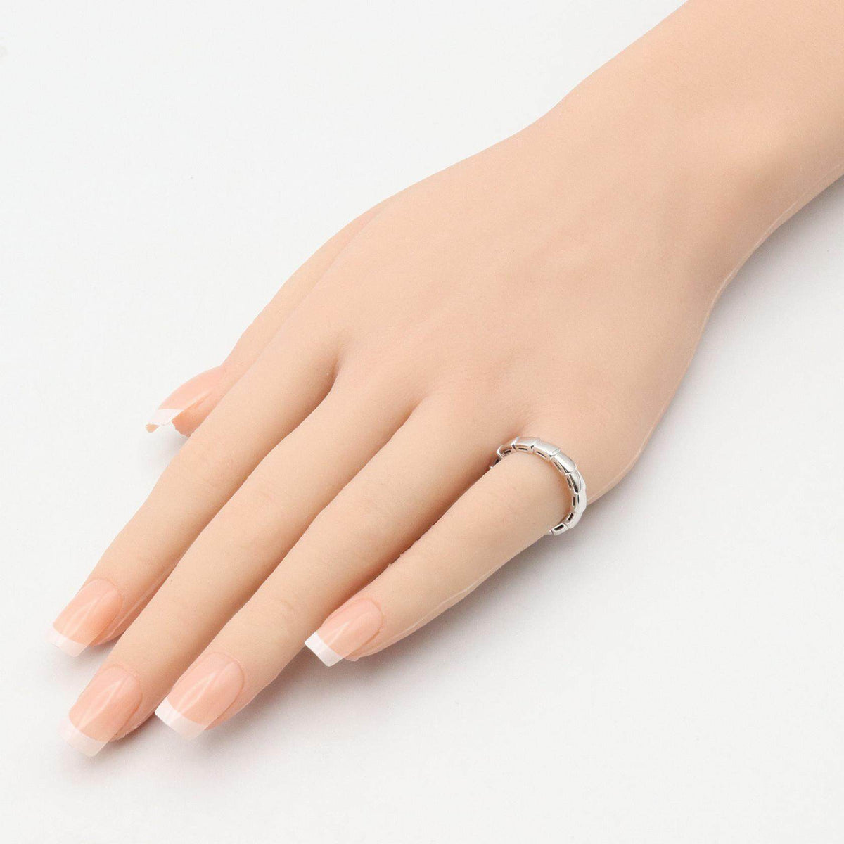 Bulgari Serpenti Viper 18K White Gold Ring – image 8