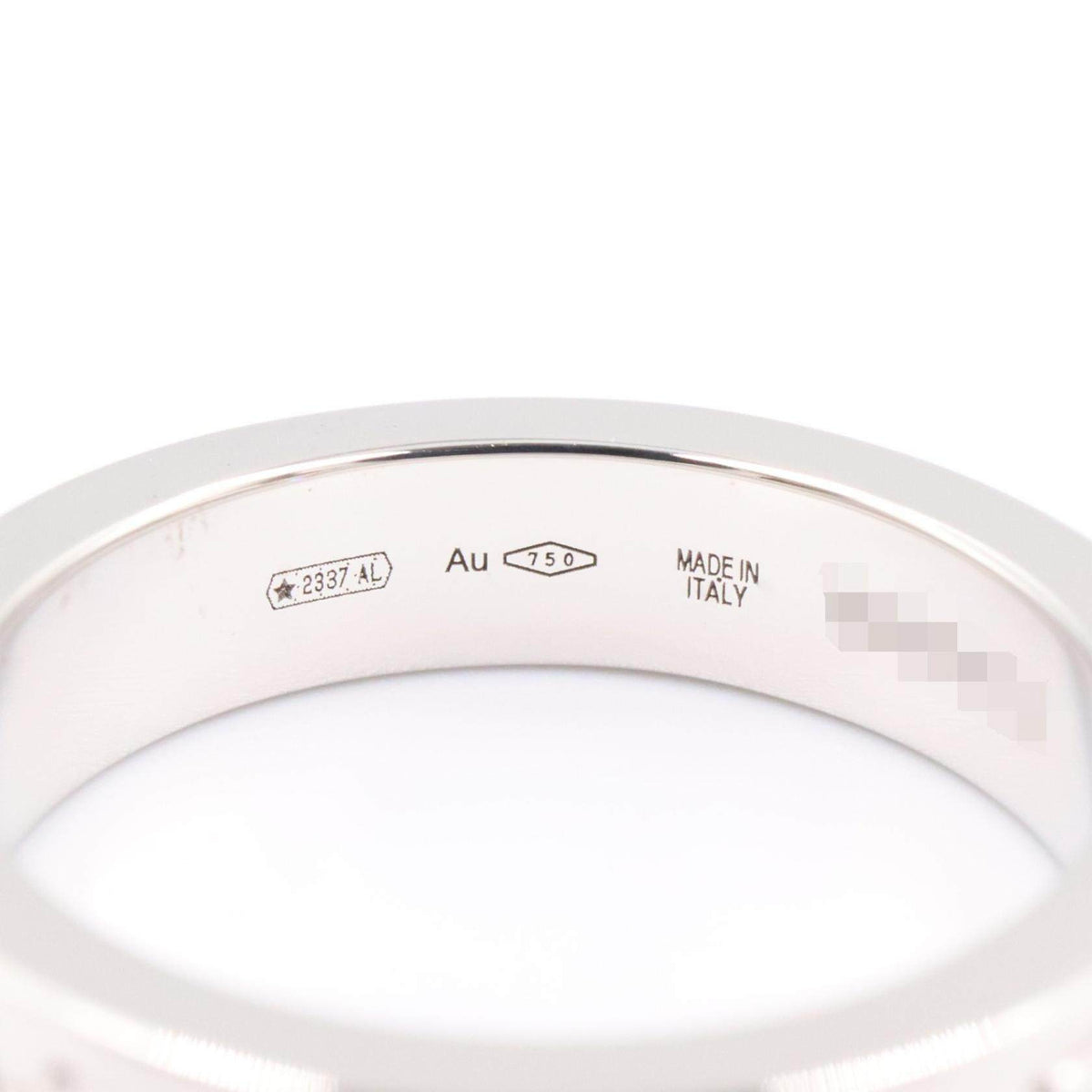 Bulgari B-zero1 18K White Gold Diamond Ring – inside band