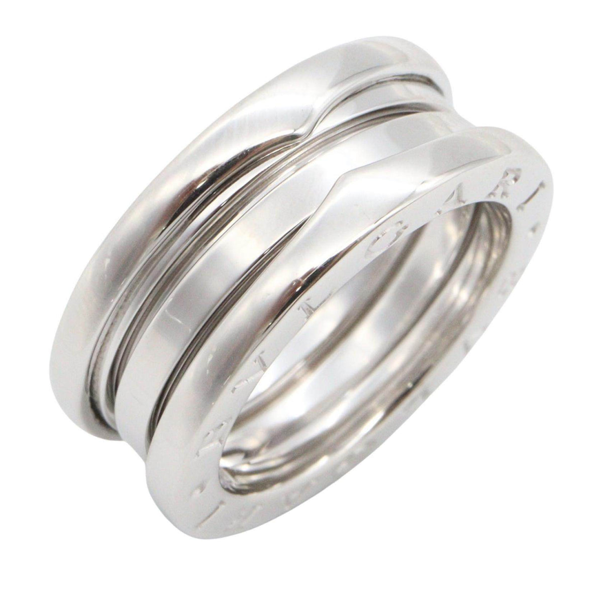 Bulgari B-zero1 18K White Gold Ring – front view