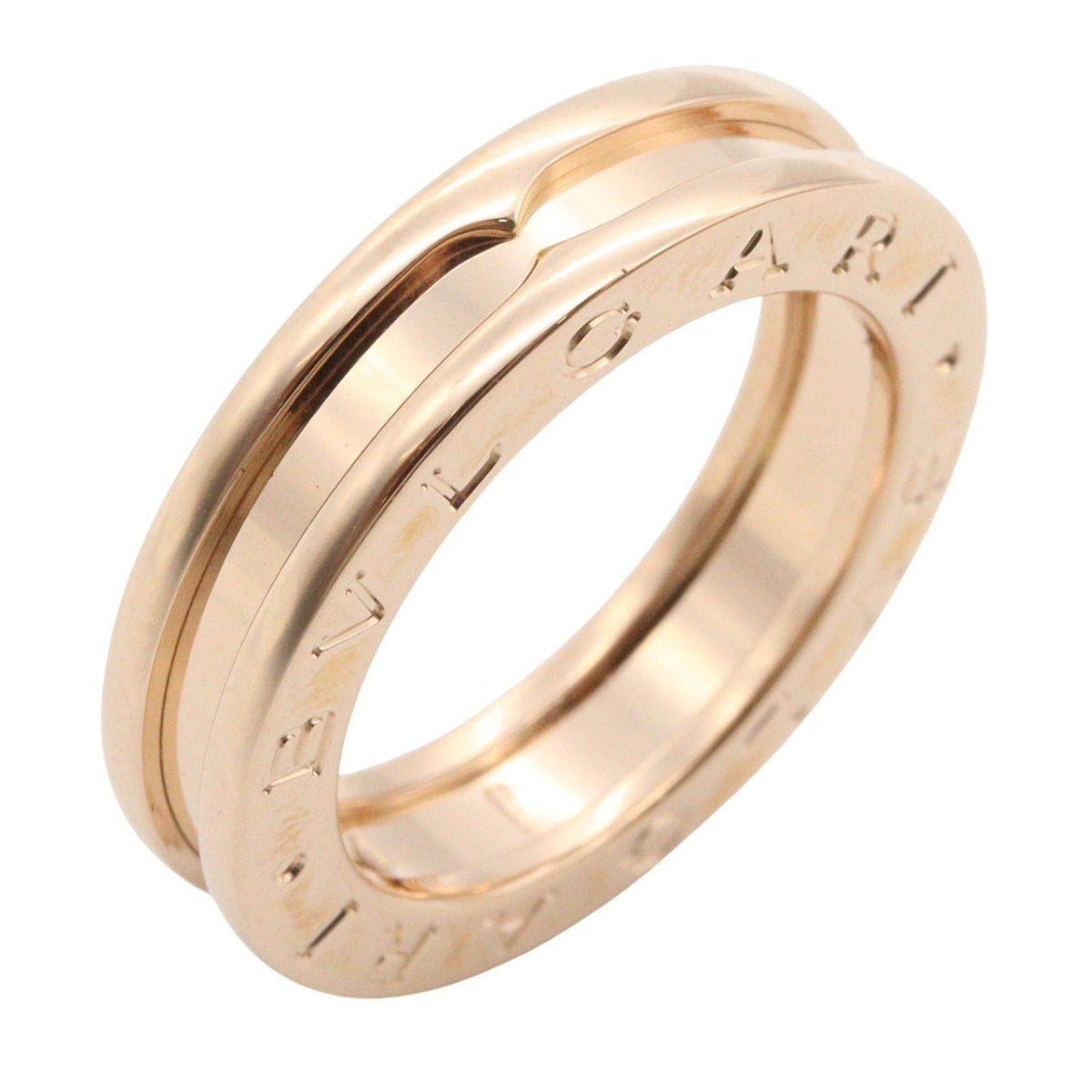 Bulgari B-zero1 18K Rose Gold Ring – front view