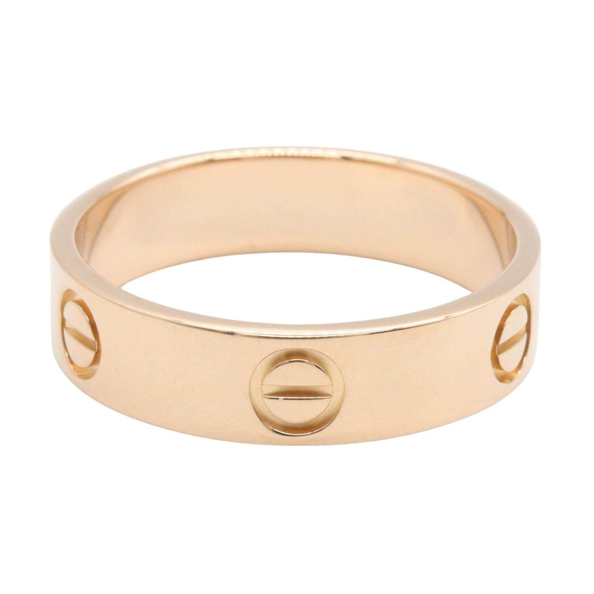 Cartier Love 18K Rose Gold Ring – side view