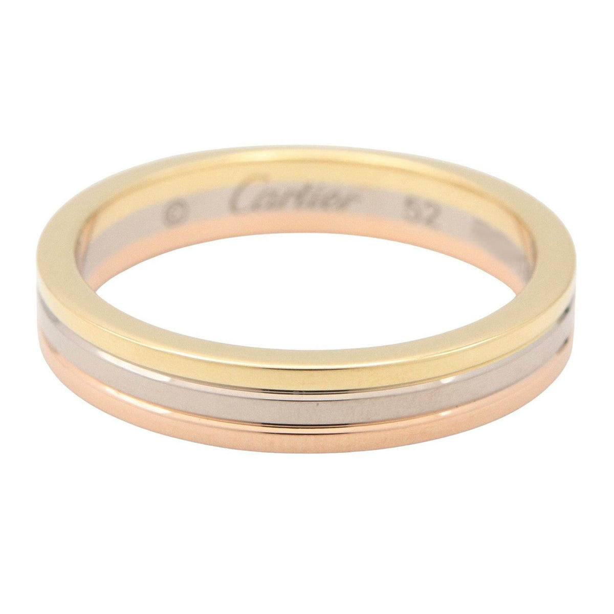 Cartier 18K Yellow Gold Ring – side view