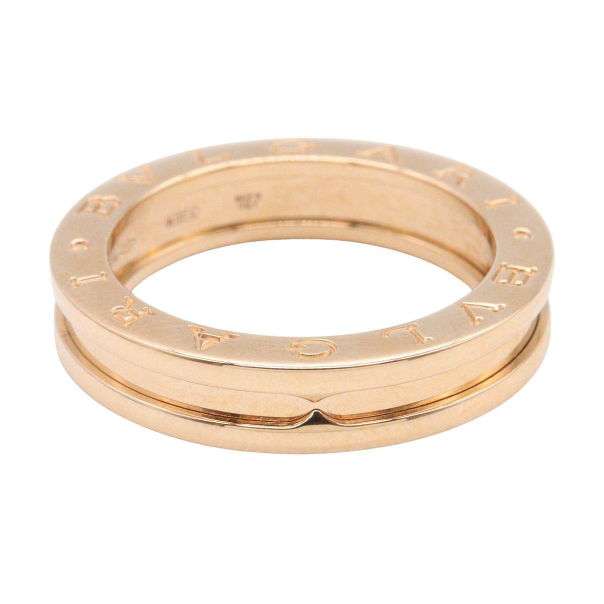 Bulgari B-zero1 18K Rose Gold Ring – side view
