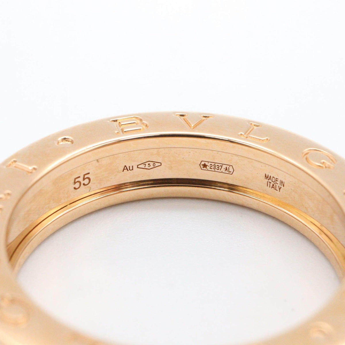 Bulgari B-zero1 18K Rose Gold Ring – packaging