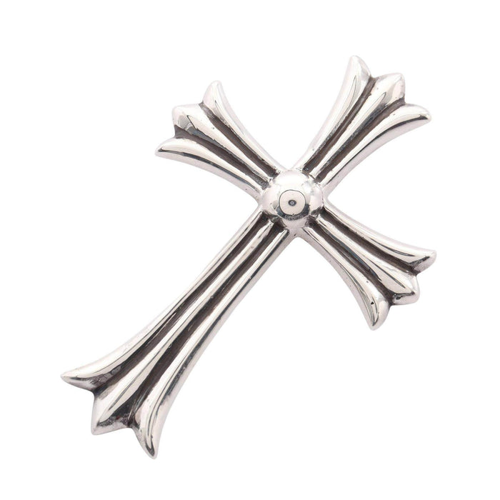 Chrome Hearts Ch Cross Sterling Silver Pendant – front view