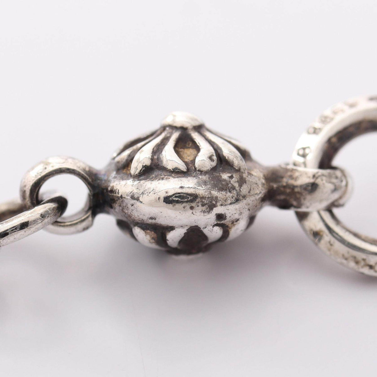 Chrome Hearts 1Ball Tiny Ch Cross Sterling Silver Pendant – alternate view