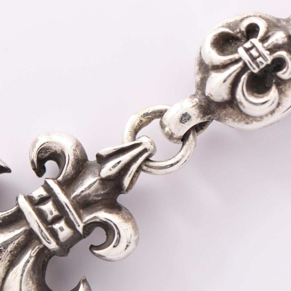 Chrome Hearts 1BALL Bs Fleur Sterling Silver Pendant – alternate view